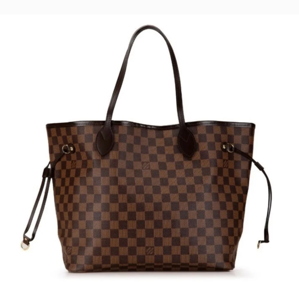 Louis Vuitton LV Damier Ebene N40599 Neverfull MM In GREAT Condition Cherry Red - Picture 10 of 16